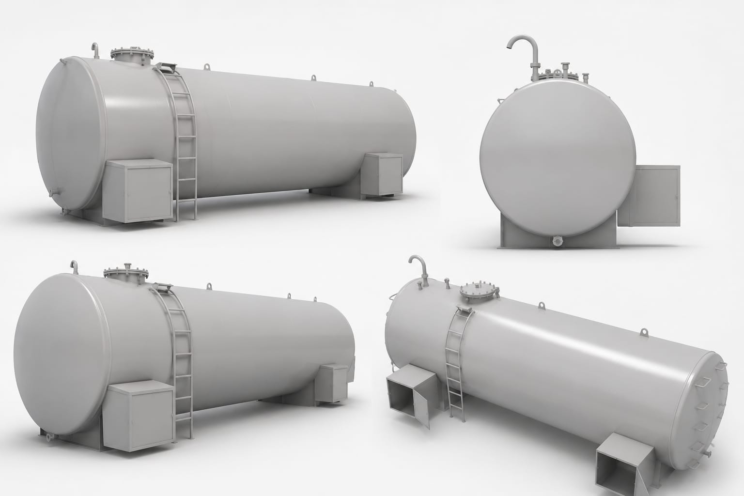 Yerüstü Çelik Yakıt Tankları